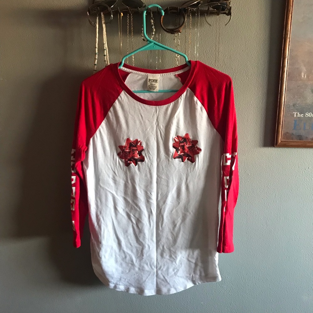 Victoria’s Secret Pink baseball tee